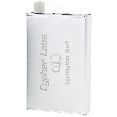 ヘッドホンアンプ ALGORHYTHM DUET/SILVER シルバー