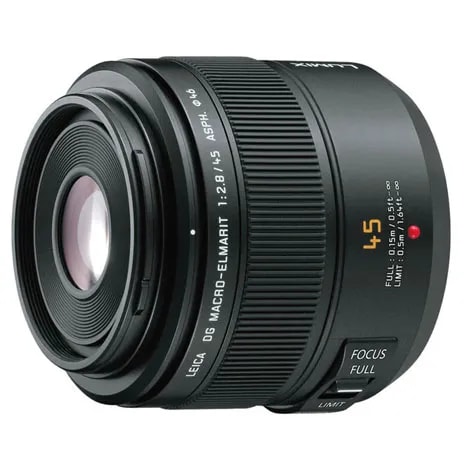 LEICA DG MACRO-ELMARIT 45mm/F2.8 ASPH./MEGA O.I.S. H-ES045