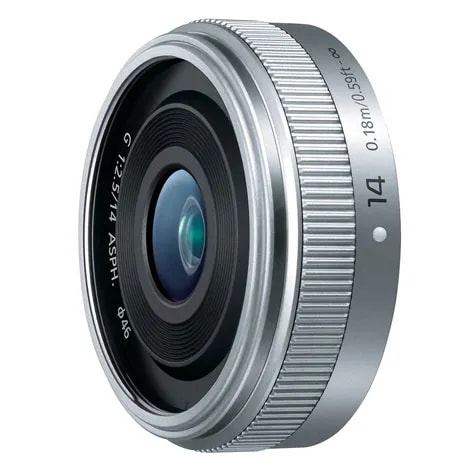 LUMIX G 14mm/F2.5 II ASPH. H-H014A-S シルバー