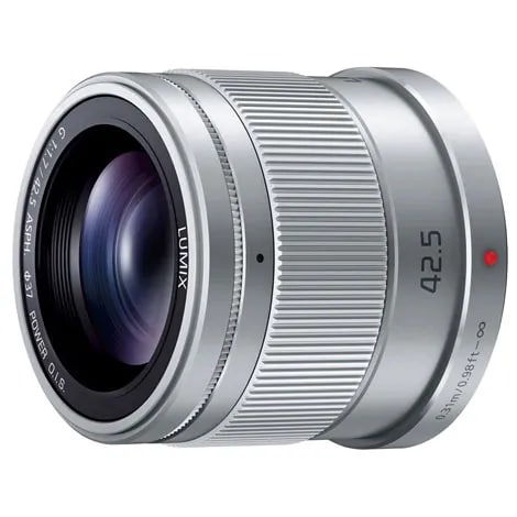 LUMIX G 42.5mm/F1.7 ASPH./POWER O.I.S. H-HS043-S シルバー