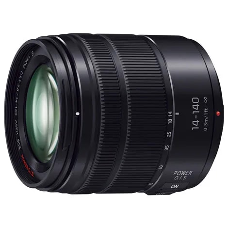 LUMIX G VARIO 14-140mm/F3.5-5.6 ASPH./POWER O.I.S. H-FS14140-KA ブラック