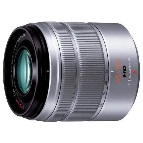 LUMIX G VARIO 45-150mm/F4.0-5.6 ASPH./MEGA O.I.S. H-FS45150-S シルバー