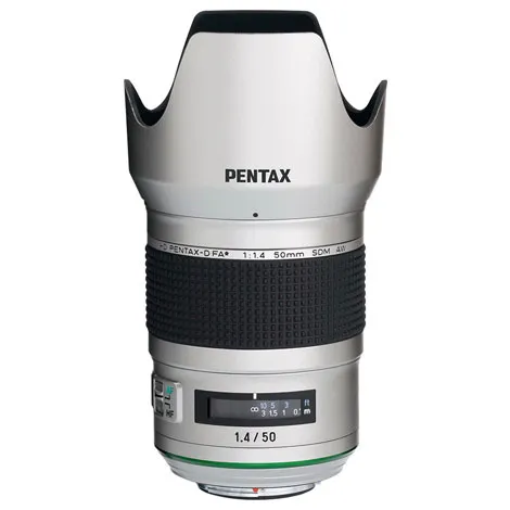 HD PENTAX-D FA★ 50mm F1.4 SDM AW Silver Edition
