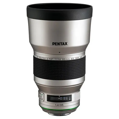 HD PENTAX-D FA★ 85mm F1.4ED SDM AW Silver Edition