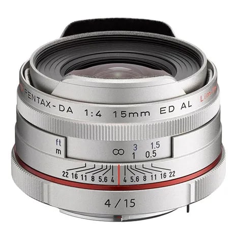 HD PENTAX-DA 15mm F4ED AL Limited シルバー