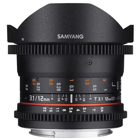 12mm T3.1 VDSLR ED AS NCS Fish-eye キヤノンM用