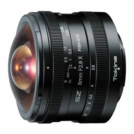 SZ 8mm F2.8 FISH-EYE MF キヤノンM用