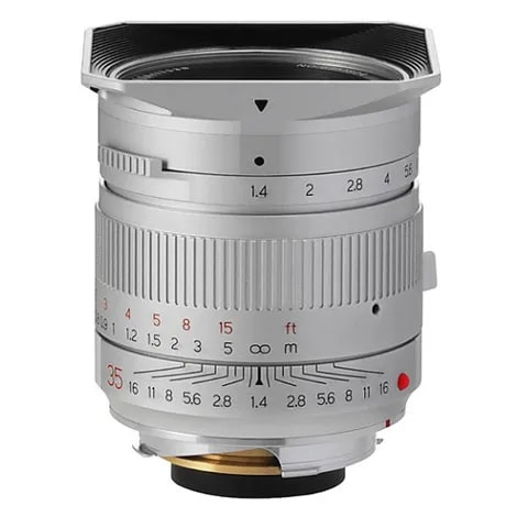 TTArtisan 35mm f/1.4 ASPH シルバー