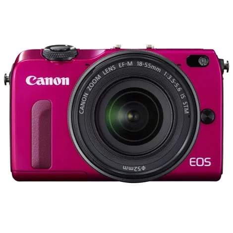 EOS M2 ダブルズームキット レッド