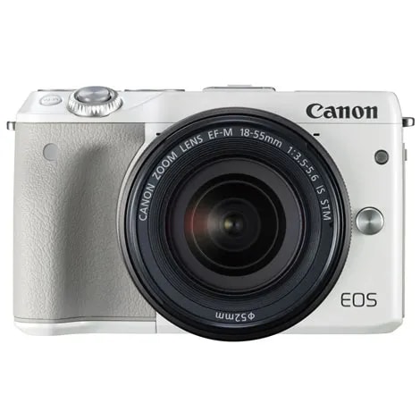 EOS M3 EF-M18-55 IS STM レンズ EVFキット ホワイト