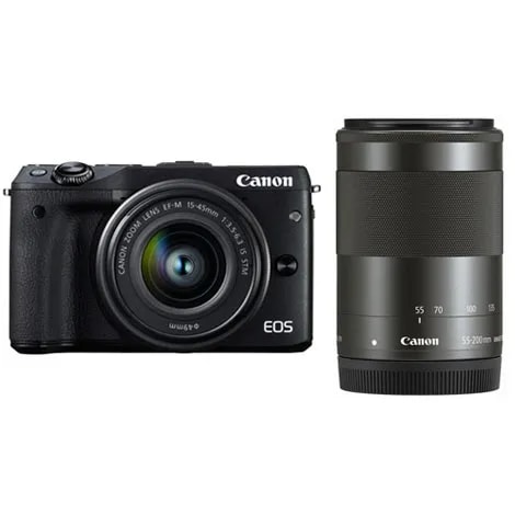 EOS M3 ダブルズームキット2 ブラック