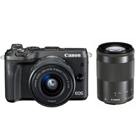 EOS M6 ダブルズームキット ブラック