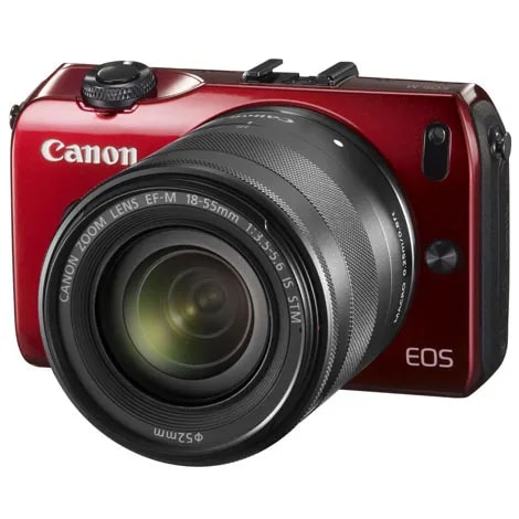 EOS M EF-M18-55 IS STM レンズキット レッド