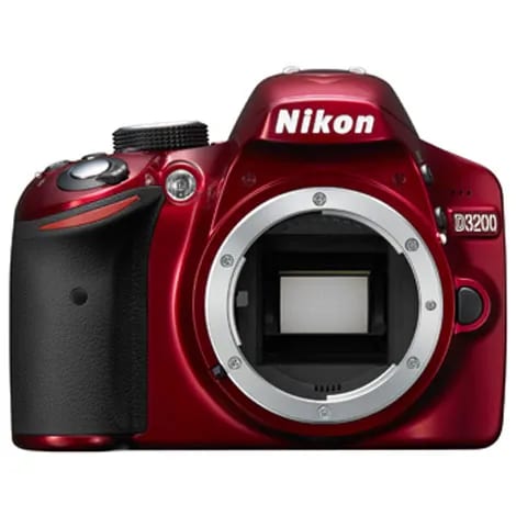 D3200 ボディ レッド