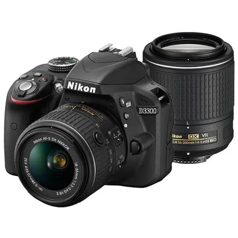 D3300 ダブルズームキット2 ブラック
