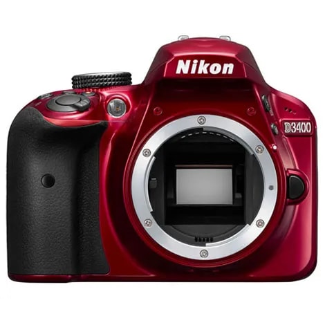 D3400 ボディ レッド