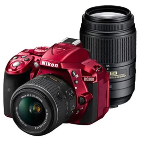 D5300 ダブルズームキット レッド