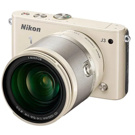 Nikon 1 J3 小型10倍ズームキット ベージュ