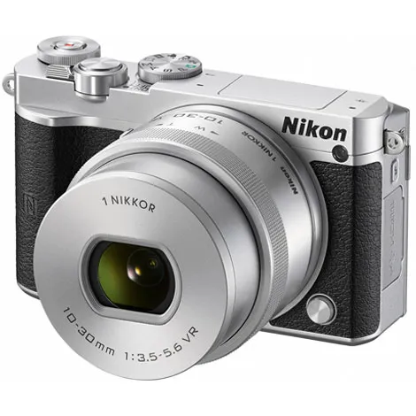 Nikon 1 J5 標準パワーズームレンズキット シルバー