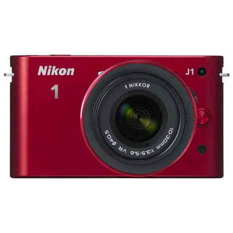 Nikon 1 J1 ダブルズームキット レッド