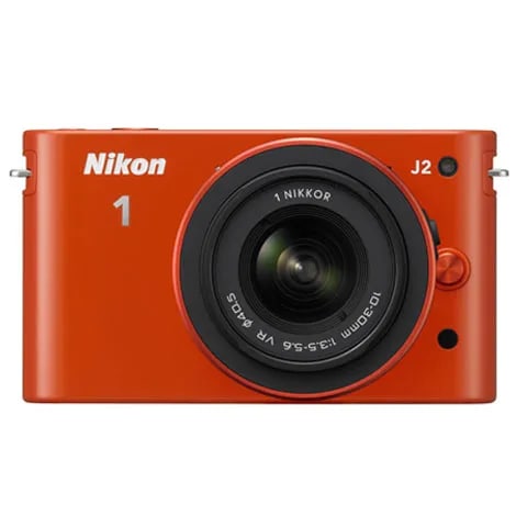 Nikon 1 J2 ダブルズームキット オレンジ