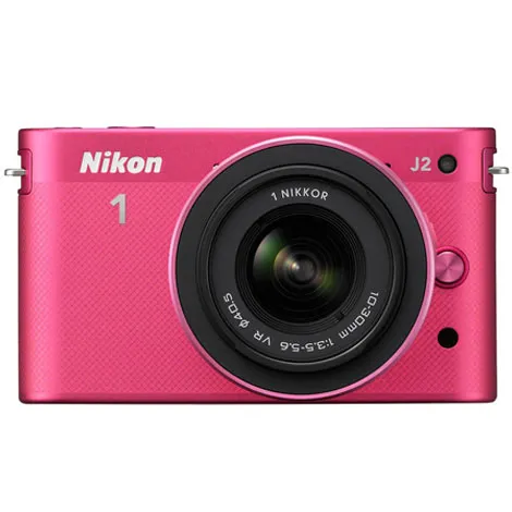 Nikon 1 J2 標準ズームレンズキット ピンク