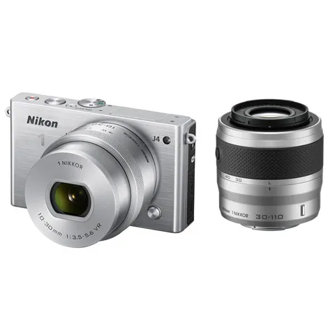 Nikon 1 J4 ダブルズームキット シルバー