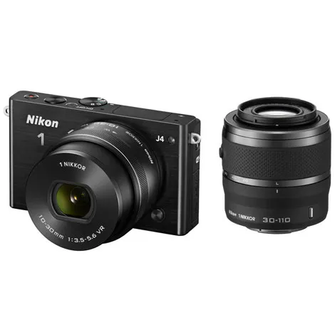 Nikon 1 J4 ダブルズームキット ブラック