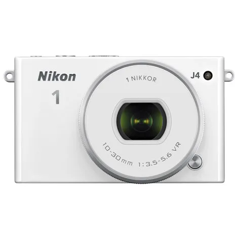 Nikon 1 J4 標準パワーズームレンズキット ホワイト