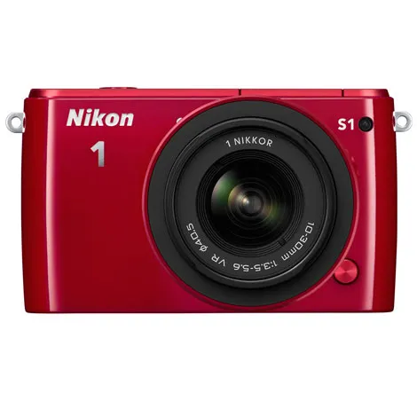 Nikon 1 S1 ダブルズームキット レッド