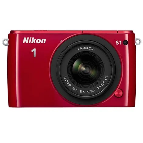 Nikon 1 S1 ダブルズームキット レッド