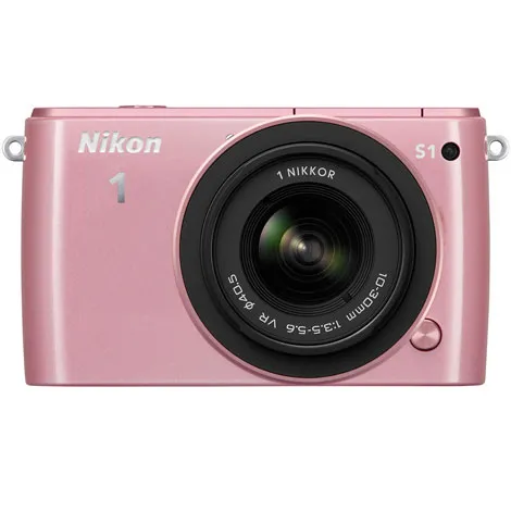 Nikon 1 S1 標準ズームレンズキット ピンク