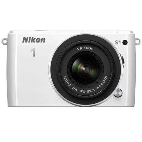 Nikon 1 S1 標準ズームレンズキット ホワイト