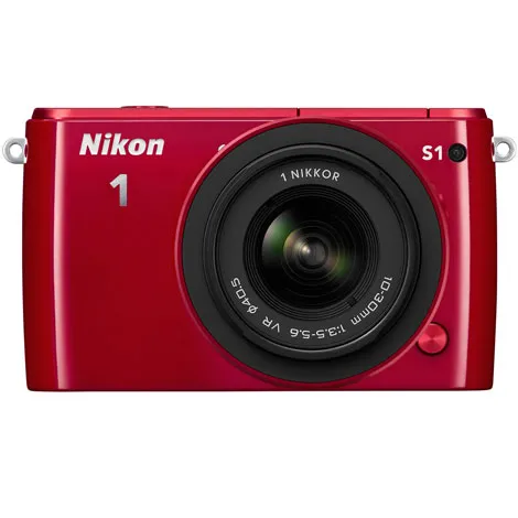 Nikon 1 S1 標準ズームレンズキット レッド