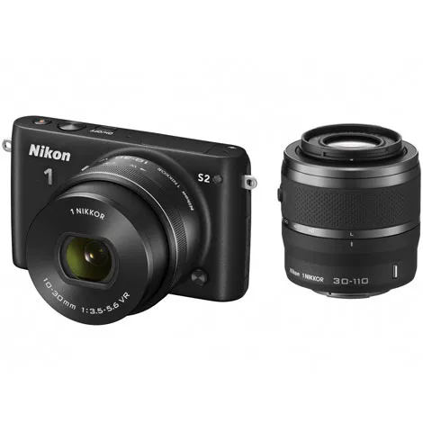 Nikon 1 S2 ダブルズームキット ブラック
