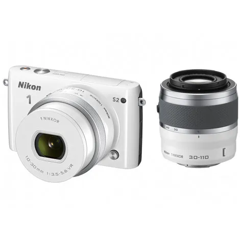 Nikon 1 S2 ダブルズームキット ホワイト