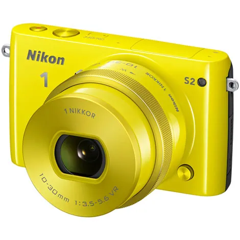 Nikon 1 S2 標準パワーズームレンズキット イエロー