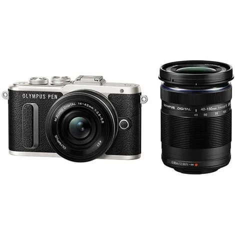 OLYMPUS PEN E-PL8 ブラック ダブルズームキット 【公式通販】