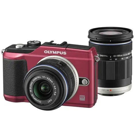 OLYMPUS PEN Lite E-PL2 ダブルズームキット レッド