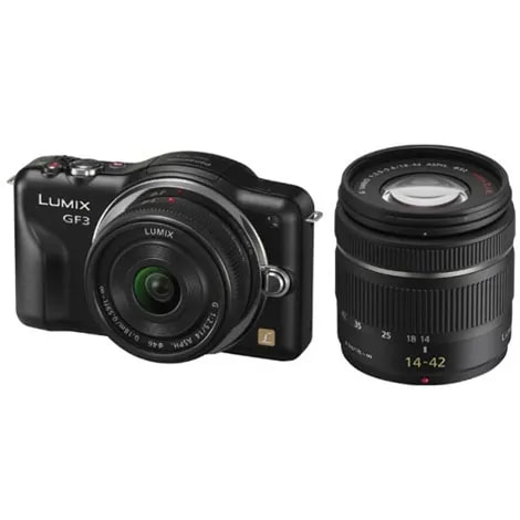 LUMIX DMC-GF3W-K ダブルレンズキット エスプリブラック