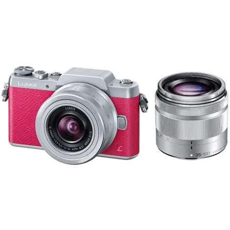 LUMIX DMC-GF7W-P ダブルズームレンズキット ピンク