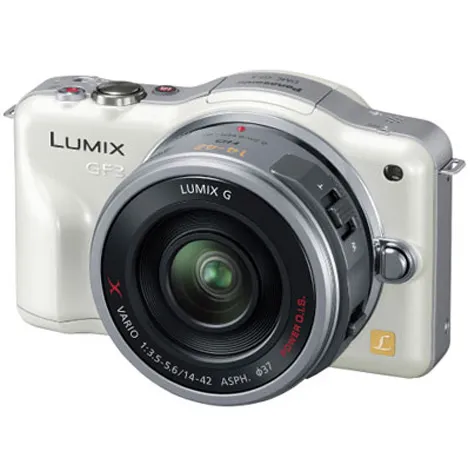LUMIX DMC-GF3X-W 電動ズームレンズキット シェルホワイト