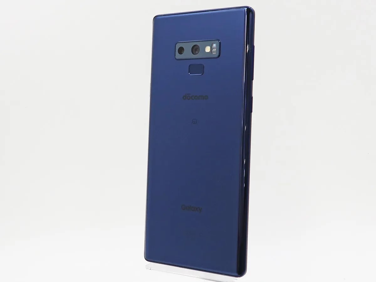au SAMSUNG GALAXY Note9 SCV40 ミッドナイトブラック SIMロック解除済