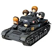 1/35 IV号戦車 D型 w/デフォルメあんこうチーム パンツァージャケット