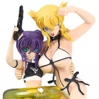 斬魔大聖デモンベイン アル＆ライカ 水着透けver.完成品フィギュア A-label版