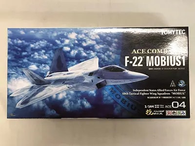 1/144 エースコンバット F-22 メビウス1 「エースコンバット」 技MIX 航空機シリーズ ACE04