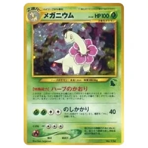 メガニウム LV.54(イントロパック★neo) [旧裏面] No.154