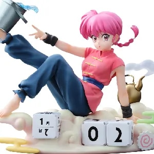 A賞 らんま 万年カレンダーフィギュア 一番くじ TVアニメ「らんま1/2」 2弾