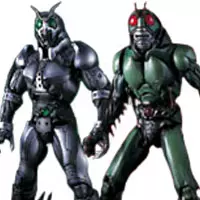 S.I.C. VOL.17 仮面ライダーシャドームーン&仮面ライダーブラック 仮面ライダーBLACK 完成品 可動フィギュア バンダイ バンダイ