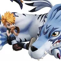 買取】G.E.M.シリーズ デジモンアドベンチャー ガルルモン＆石田